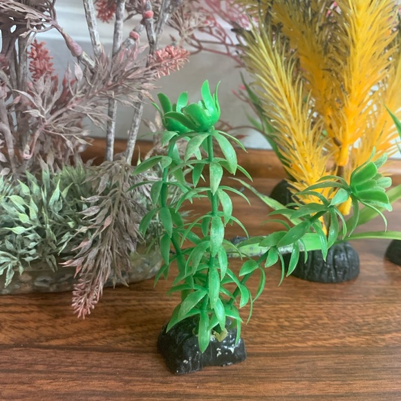 Fish tank aquarium decoration foliage decor 5 pieces multicolored - Picture 6 of 6